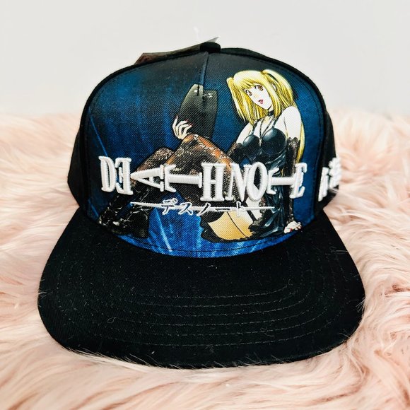 DEATH NOTE ANIME EMBROIDERED BASEBALL CAP - Picture 1 of 6